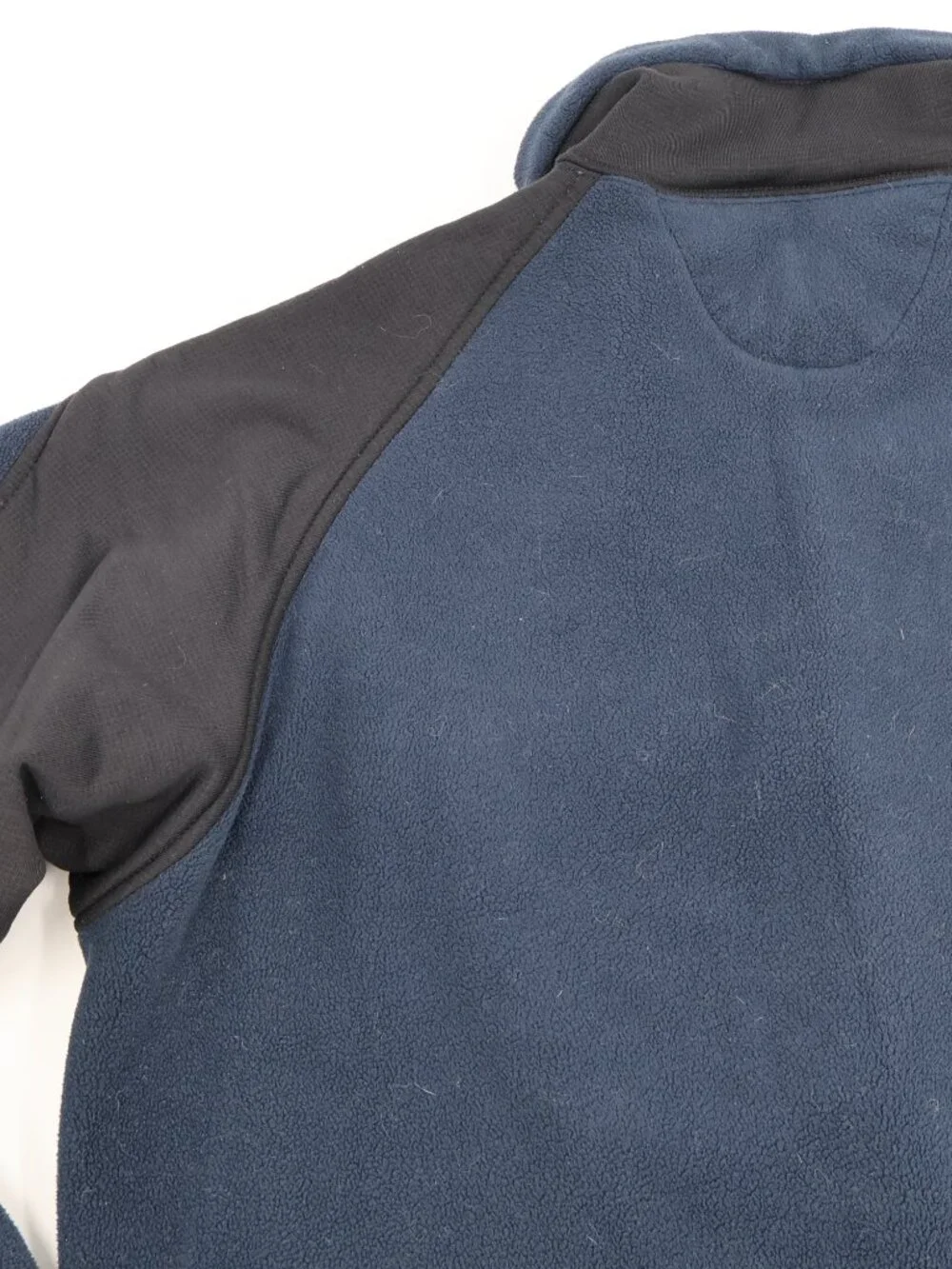 The North Face Fleece Jacket Mens M Navy Blue Polartec Full Zip Denali Style‎